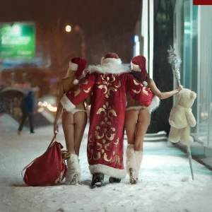 Gorgeous ass in this amazing humor threesome pic