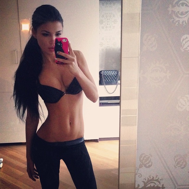 Svetlana Bilyalova w/ yoga pants,