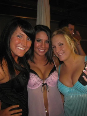 sluts at a lingerie party