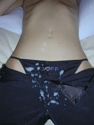 cum ass panties