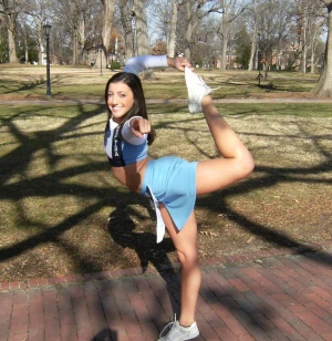 Sexy cheerleader