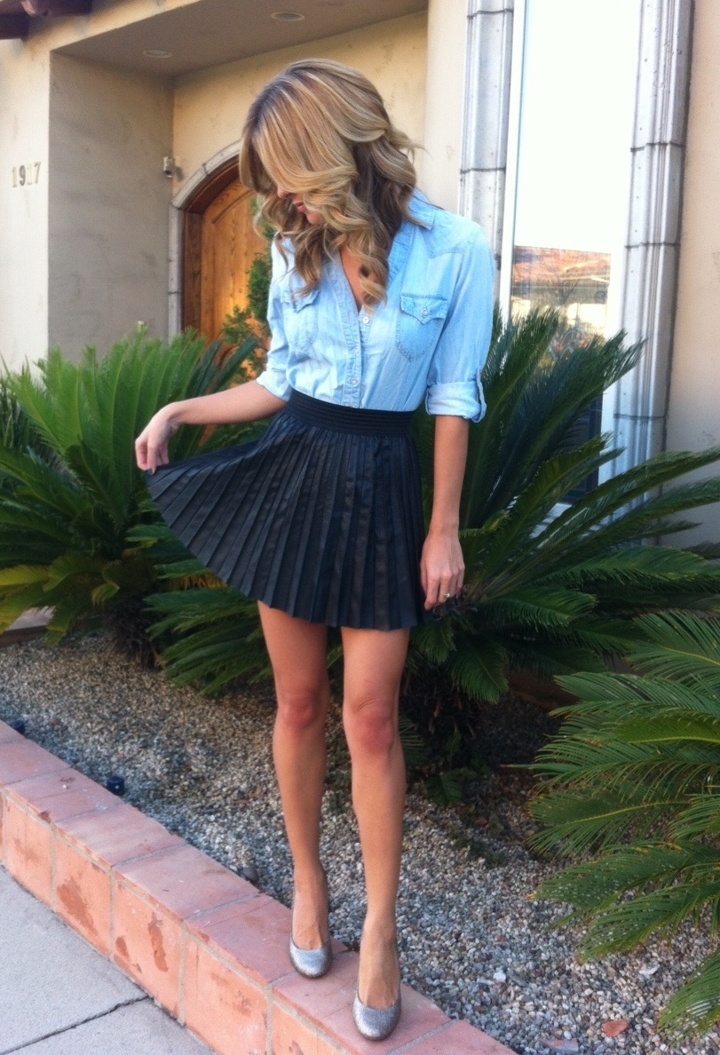 Preppy skirt
